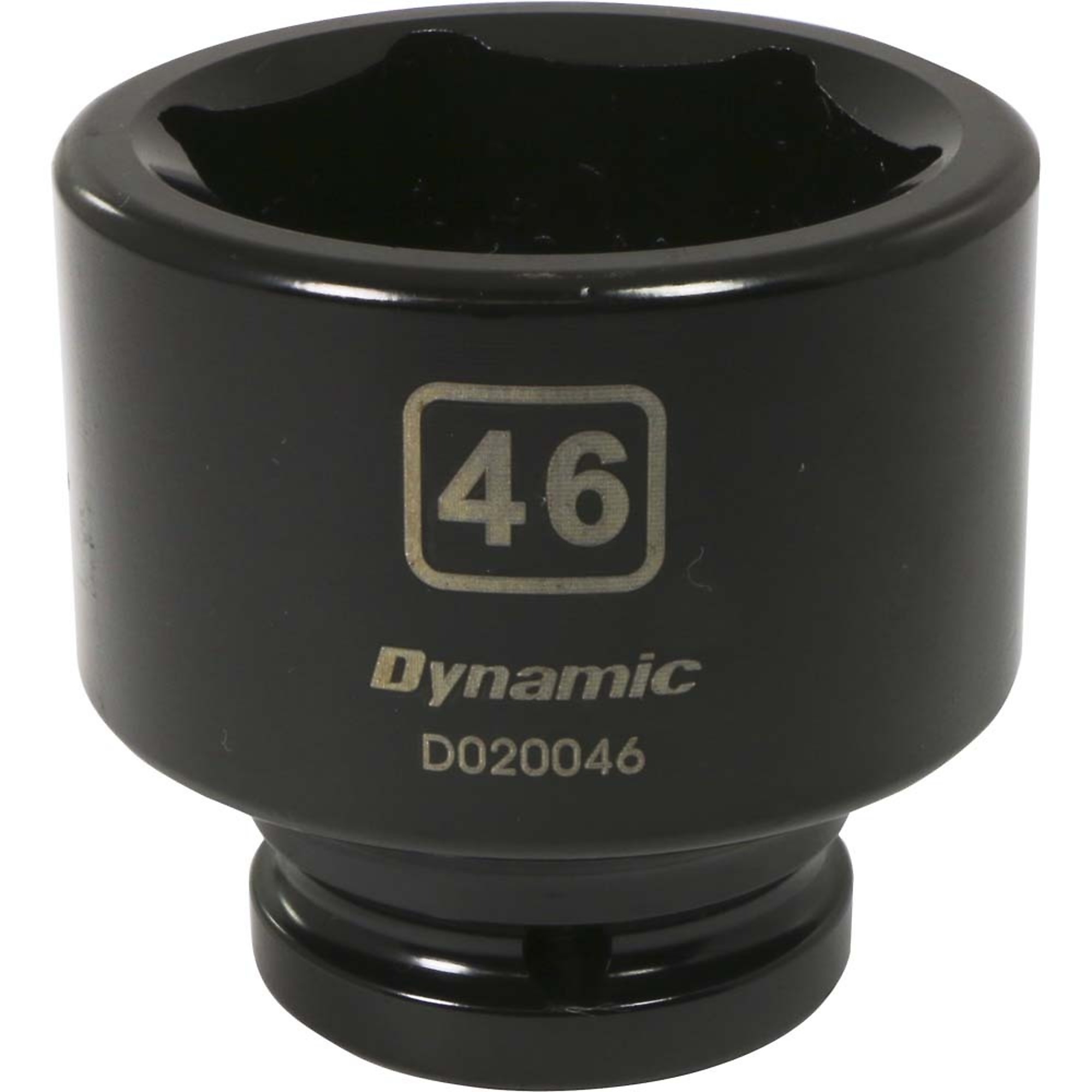 Dynamic Tools 3/4" Drive 6 Point Metric, 46mm Standard Length, Impact Socket